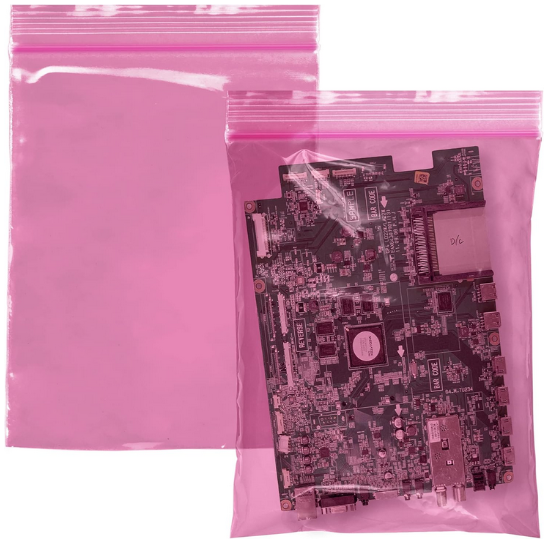 Reclosable Anti-Static Poly Bags